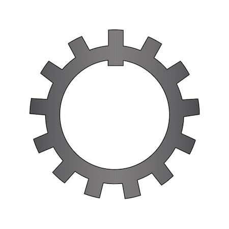 Heritage Tooth Lock Washer, Carbon Steel, Plain Finish MB-18